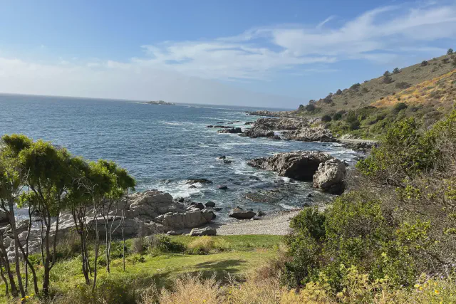 Camino a las playillas